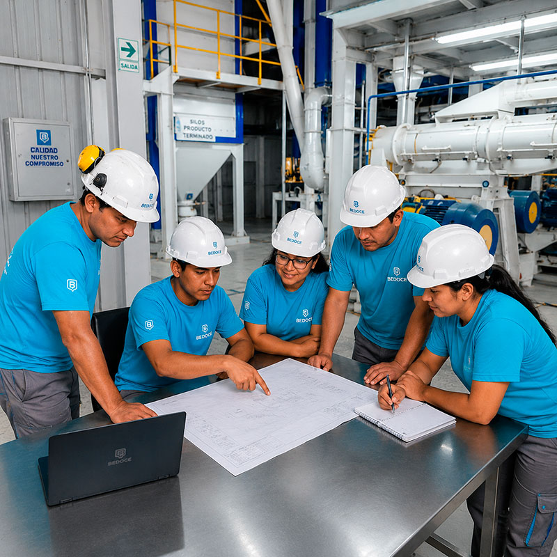 Equipo de trabajo de Bedoce Perú